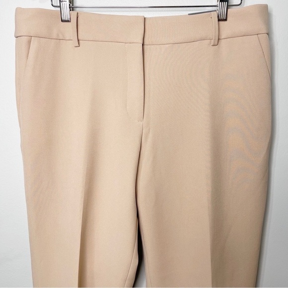 Talbots Hampshire Ankle Pant Straight Leg Dress Pants Tan 14 Nwt - Picture 5 of 11